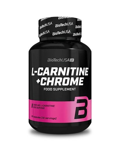 BioTech L-Carnitine + Chrome 60 Kapsel