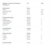 BioTech Black Blood NOX+ 340g